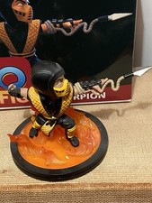 Boxed Mortal Kombat Scorpion Collectable Action Figure Klassic QM