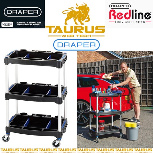 Draper tier workshop trolley - 3,