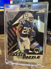 2022 Panini Mosaic Jonathan Taylor Razzle Dazzle Prizm SSP Indianapolis Colts