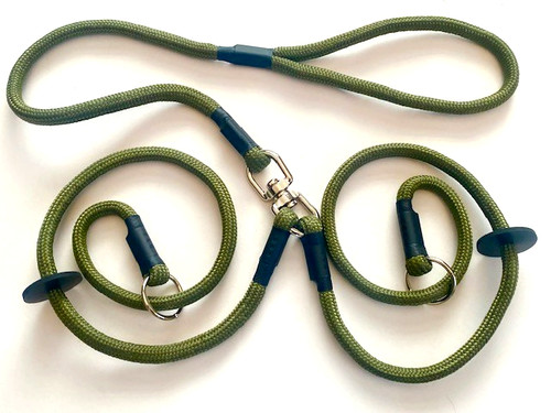 Double slip lead for - , dogs