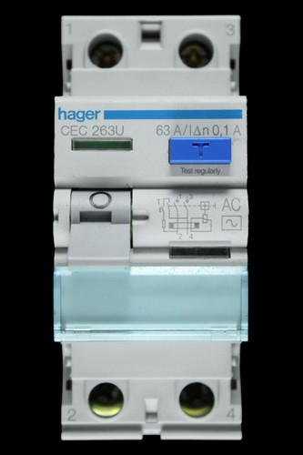 Hager amp 100ma - amp,