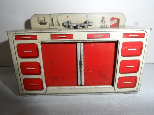 Vintage tin sink unit - vintage, 1950's