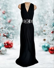 Jane Norman Black sequinned