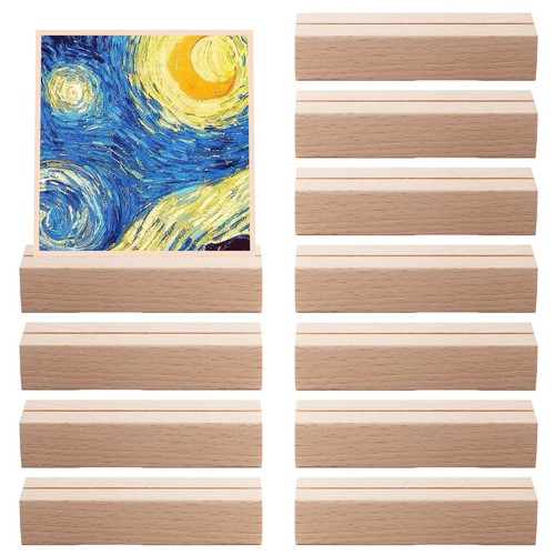 Wood place card holders table - place,