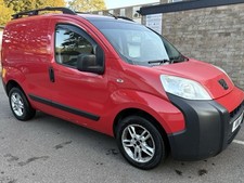 Peugeot Bipper Van 1.4 D Red