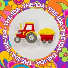 SUPER CUTE Red Farm Tractor