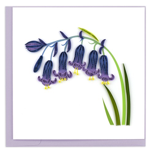 Quilling drooping bluebells - quilling,