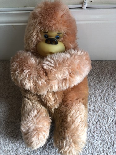 Vintage monkey gorilla plush - gorilla,