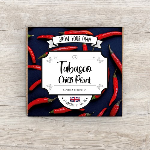 Grow your own chilli kit - grow,