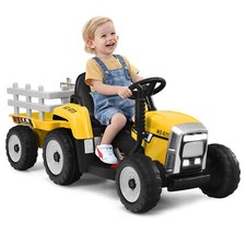 12V Kids Ride On Tractor W/