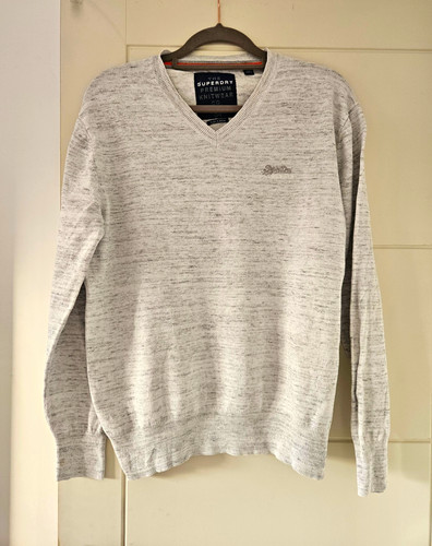 Superdry men grey - grey, knit