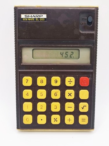 1970 electronic lcd - 1970's,