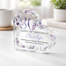 Personalised Happy 80th