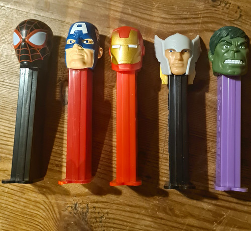 Marvel avengers pez candy - 5x,