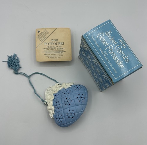 Vtg avon sweet - avon, cherubs