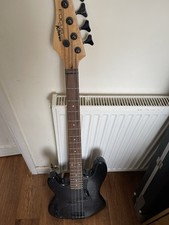 Kramer Focus 420s Bass Guitar Metallic Crimson Black