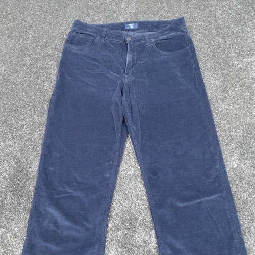 Gant corduroy trousers navy - corduroy,