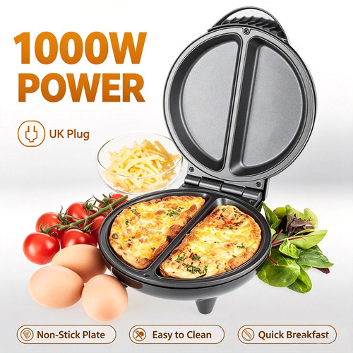 1000w omelette maker - 1000w,