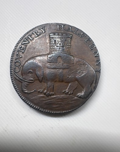 1792 coventry halfpenny - coventry, conder
