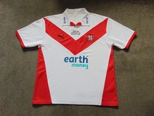 Men's St Helens 2006 PUMA Challenge Cup Winners Rugby League Home Shirt Size XL