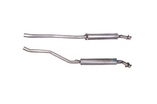 Exhaust silencer centre pipe - silencer,
