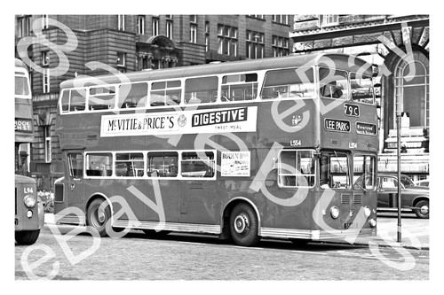 Bus photograph liverpool t - liverpool, c.t