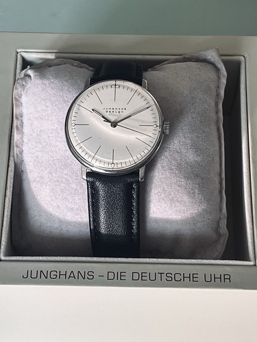 Junghans max bill 34mm - junghans, manual