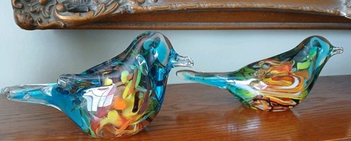 Pair murano glass - pair,
