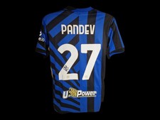 Goran Pandev Inter Milan Signed 24/25 Football Shirt COA