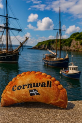 Cornish pasty plush soft - cornish,