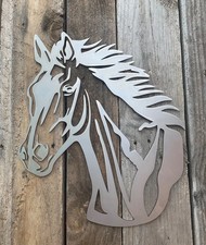 HORSE WALL ART GARDEN ORNAMENT
