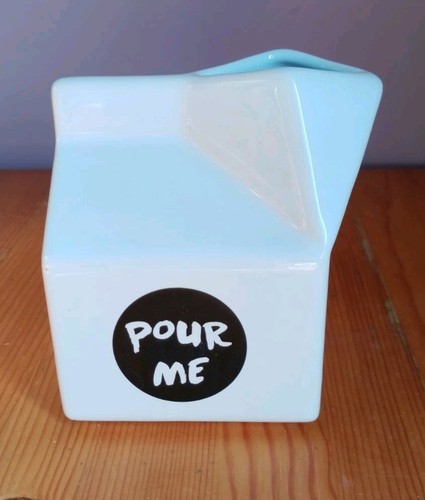 Ceramic pour milk carton - ceramic, me'