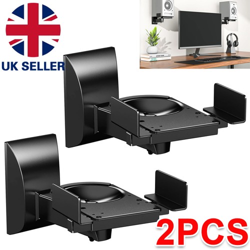 Black wall mount universal - 2x,