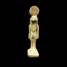 Rare Antique Ancient Egyptian Bronze Statue Figure Falcon GOD Horus..SMALL