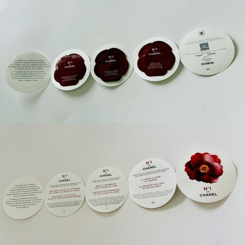 Chanel red camellia - chanel, de