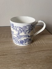 Wedgwood Blue Toile Mug Hare