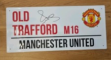 Paul Scholes Signed Manchester