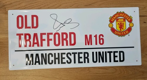 Paul scholes signed - scholes, manchester