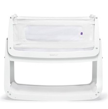 Snuzpod 4 Bedside Crib - White