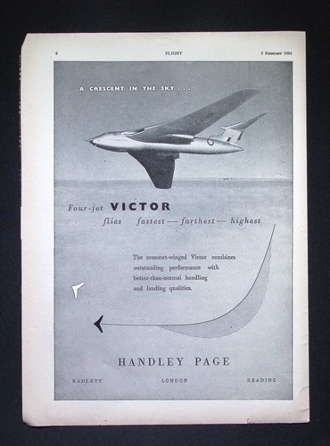 Original 1954 advert handley - 1954,