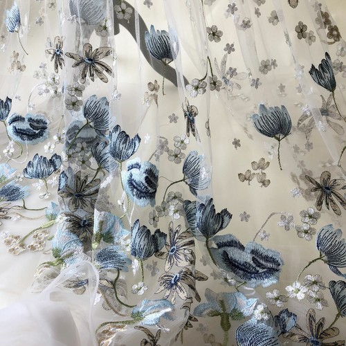 Embroidery flower lace - flower,