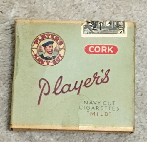 Vtg empty player navy - player’s,