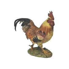 Cockerel figurine realistic