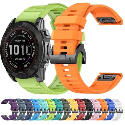 Quick fit watch strap silicone - watch,