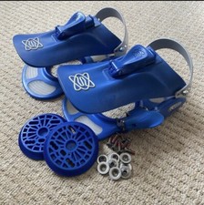 Switch Special X Step In Snowboard Bindings Size Small Blue