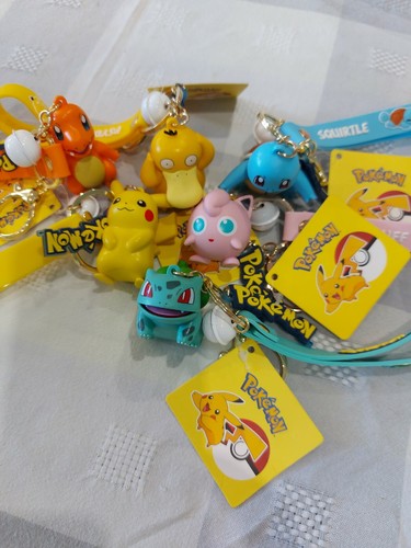 Pokémon character key chains - character, chains.