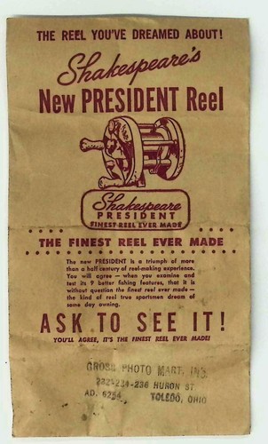 Shakespeare president fishing - president,