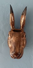 Hare wall vase - vase, quail