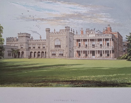 Knowsley hall near liverpool - hall,