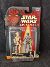 Star Wars Episode 1 The Phantom Menace C-3PO Figure With Bonus Battle Droid